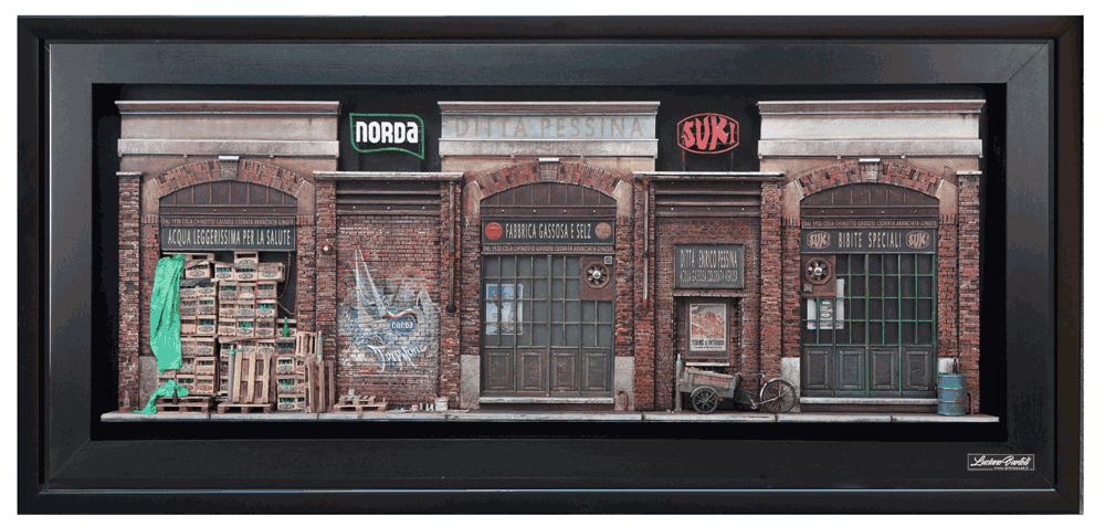 ART IN BOX QUADRO ACQUA NORDA PESSINA  MILANO