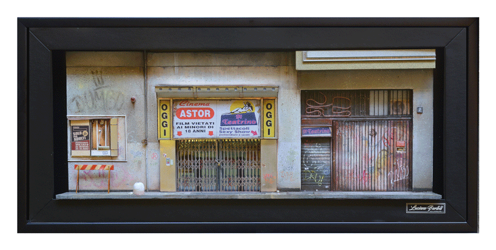 ART IN BOX QUADRO CINEMA ASTOR MILANO