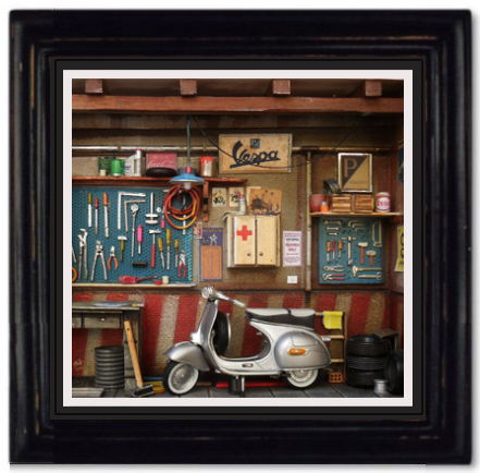 garage vespa ingrandisci immagine